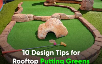 10 Design Tips for Rooftop Putting Greens From a Top Artificial Turf Installer in Santa Rosa